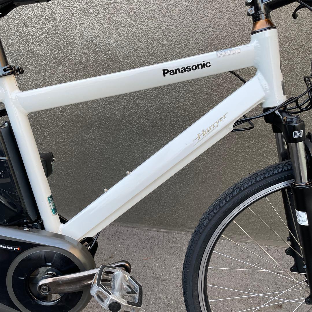 パナソニック電動アシスト自転車26インチ スポーツ型 ホワイト