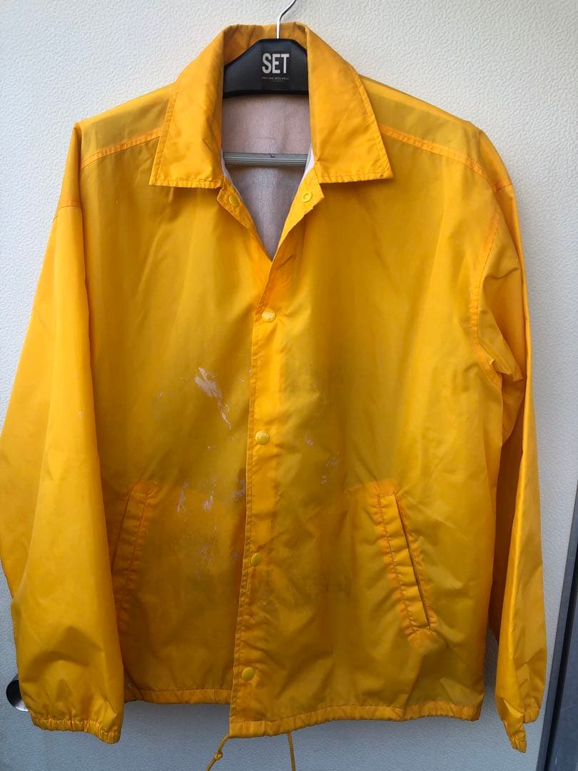 激レア POPEYE フィッシングジャケット イエロー 難あり