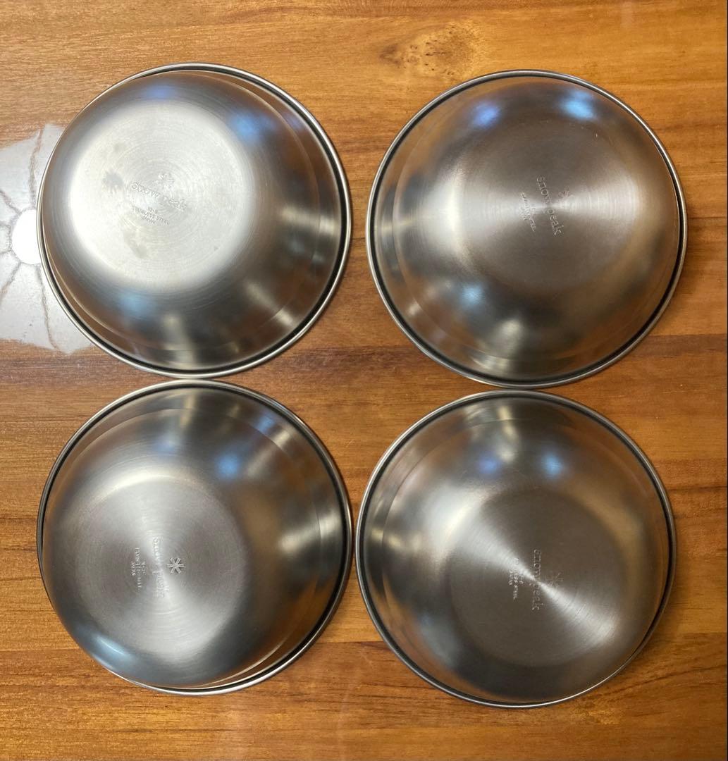  peak スノーピーク テーブルウェアセットLファミリー　収納袋付き