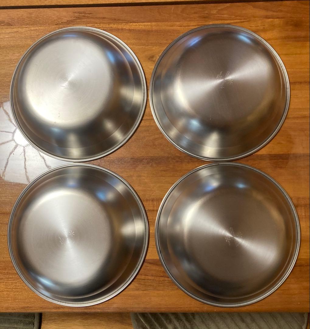  peak スノーピーク テーブルウェアセットLファミリー　収納袋付き