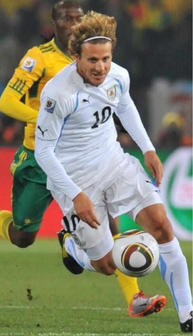 あ*ペ様 2010 ワールドカップパッチ付 ウルグアイ代表 フォルラン#10 M