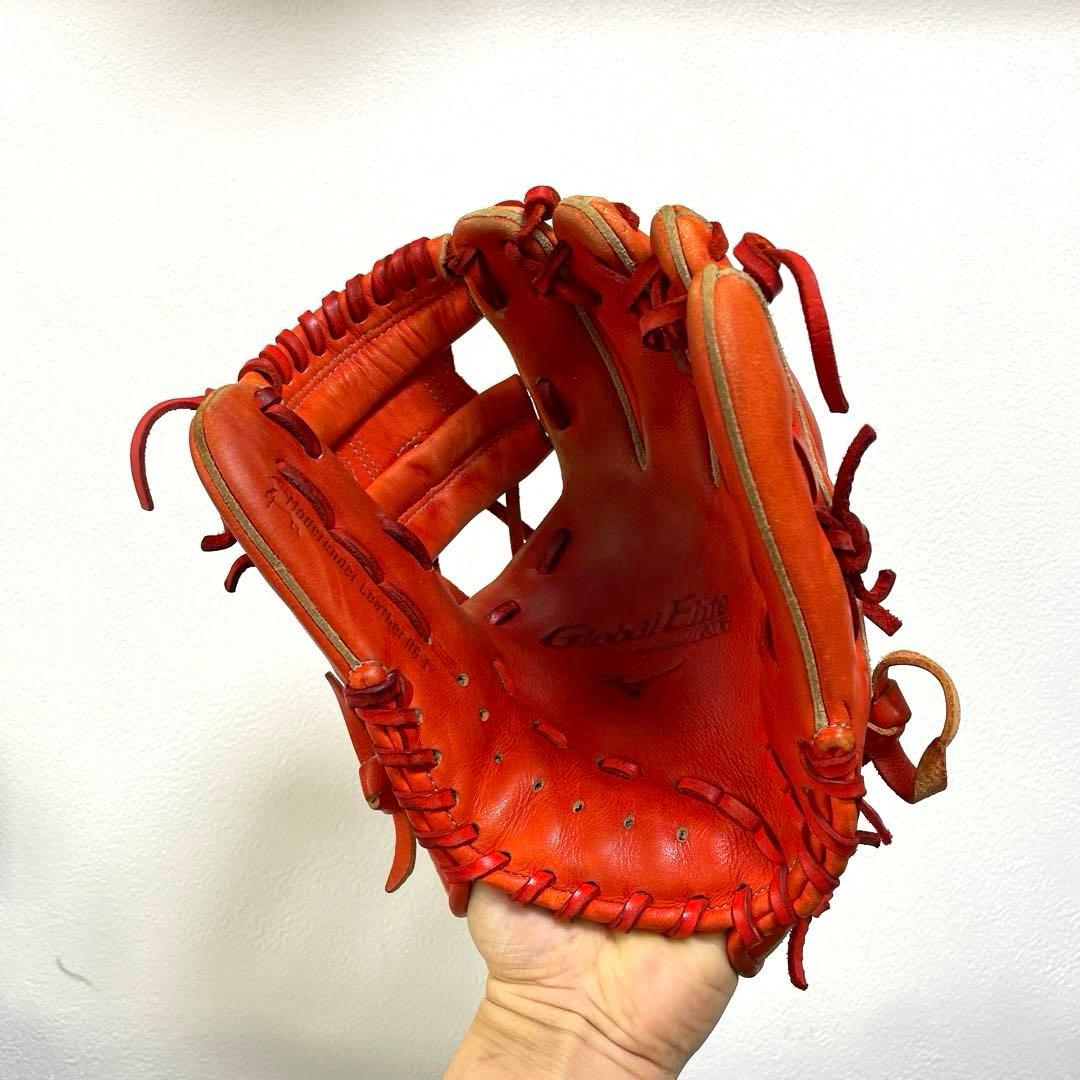 ミズノ グローバルエリート 軟式 少年 内野手用グローブ