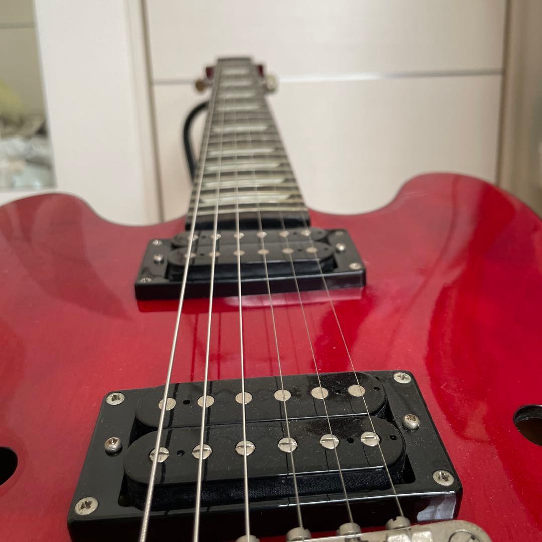 エピフォン　セミアコ　純正ソフトケース付