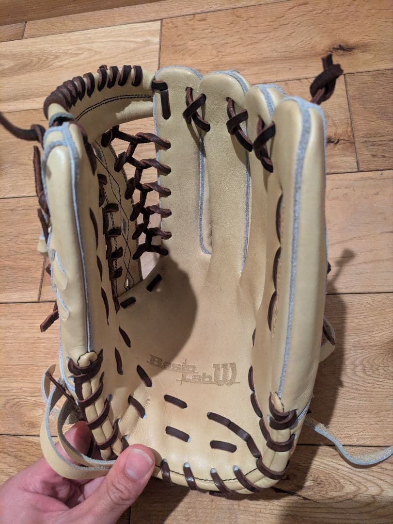 ウィルソン軟式グローブ　外野手用　ベーシックラボ　デュアル　コユニ　D8型