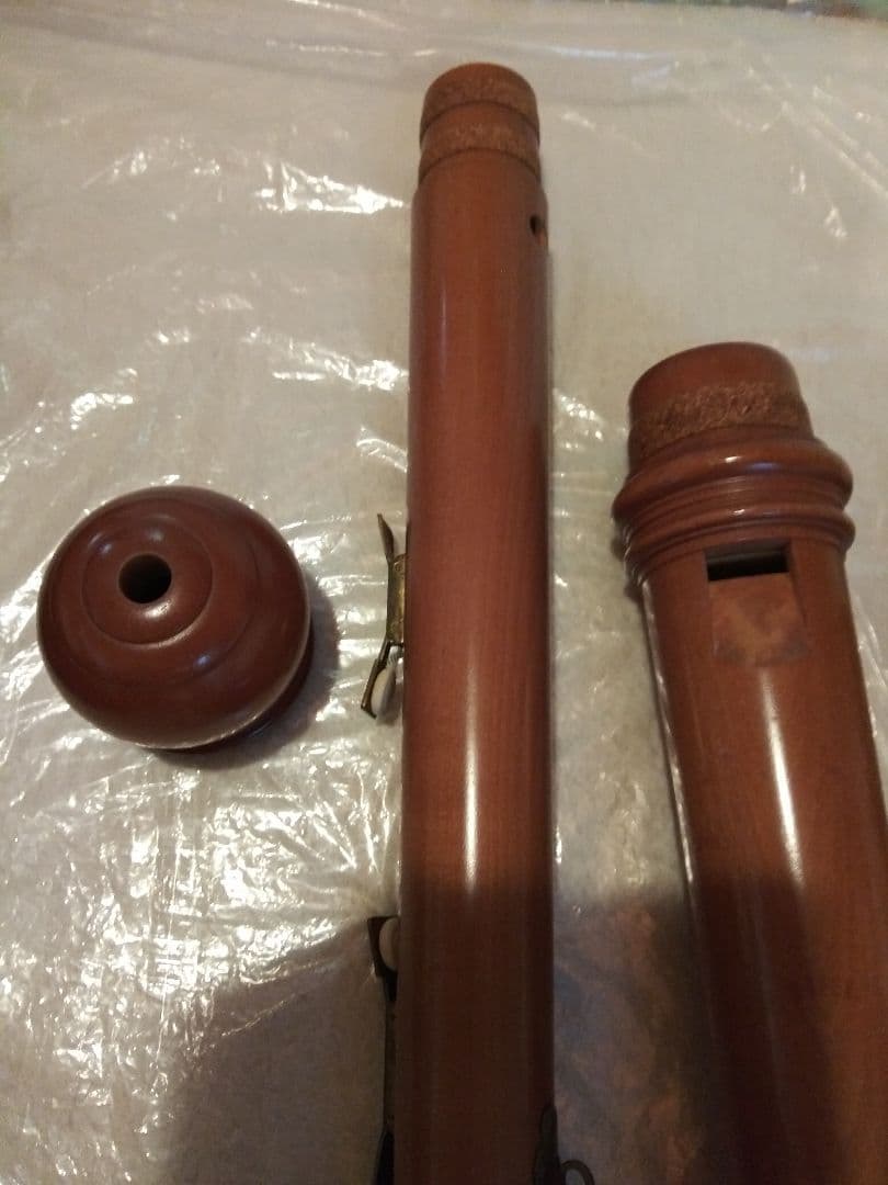 Moeckバスリコーダー 、ケース付き