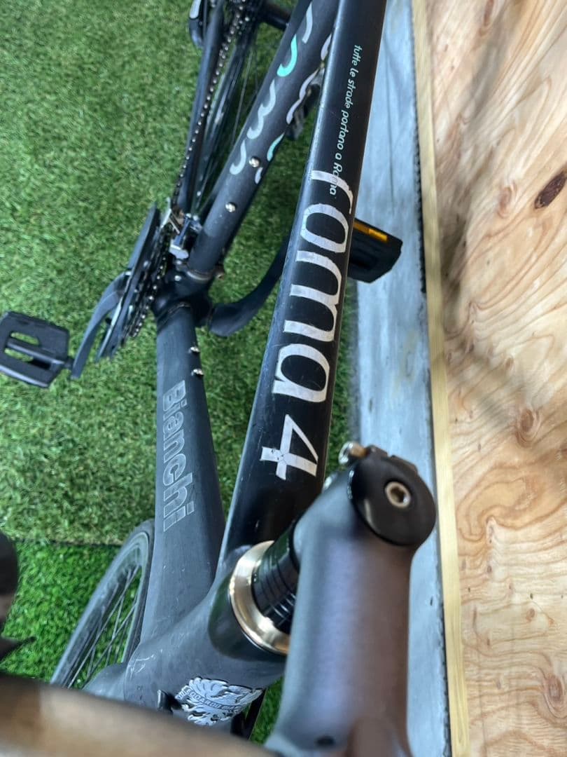 お引き取り限定 ビアンキ ROMA4 3x8段ギア 510mm