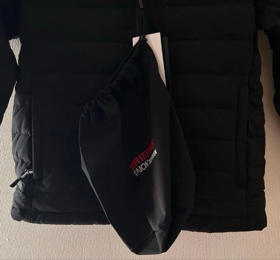 BRIEFING GOLF/TAION DOWN PARKA/ブラック S