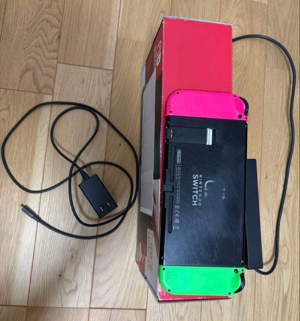 Nintendo Switch ネオンピンク・ネオングリーン 本体