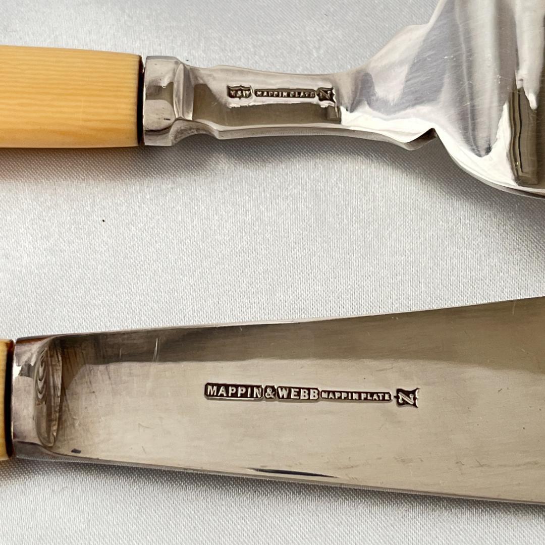 【Mappin & Webb】 カトラリーセット ナイフ/フォーク サーバー