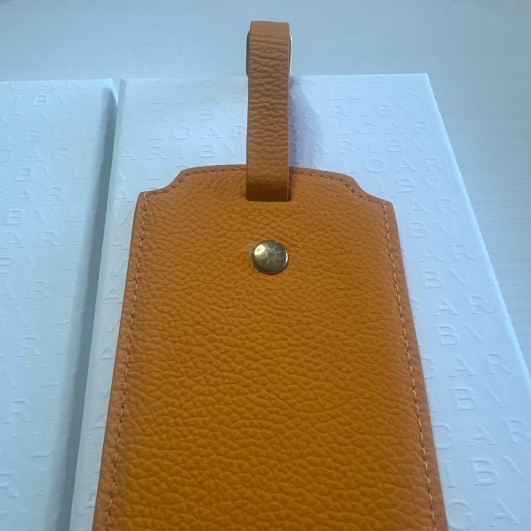 BVLGARI ブルガリ ネームタグ ラゲッジタグ 非売品 新品
