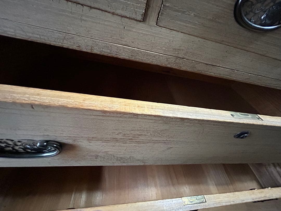 鍵付き桐タンス アンティーク　骨董