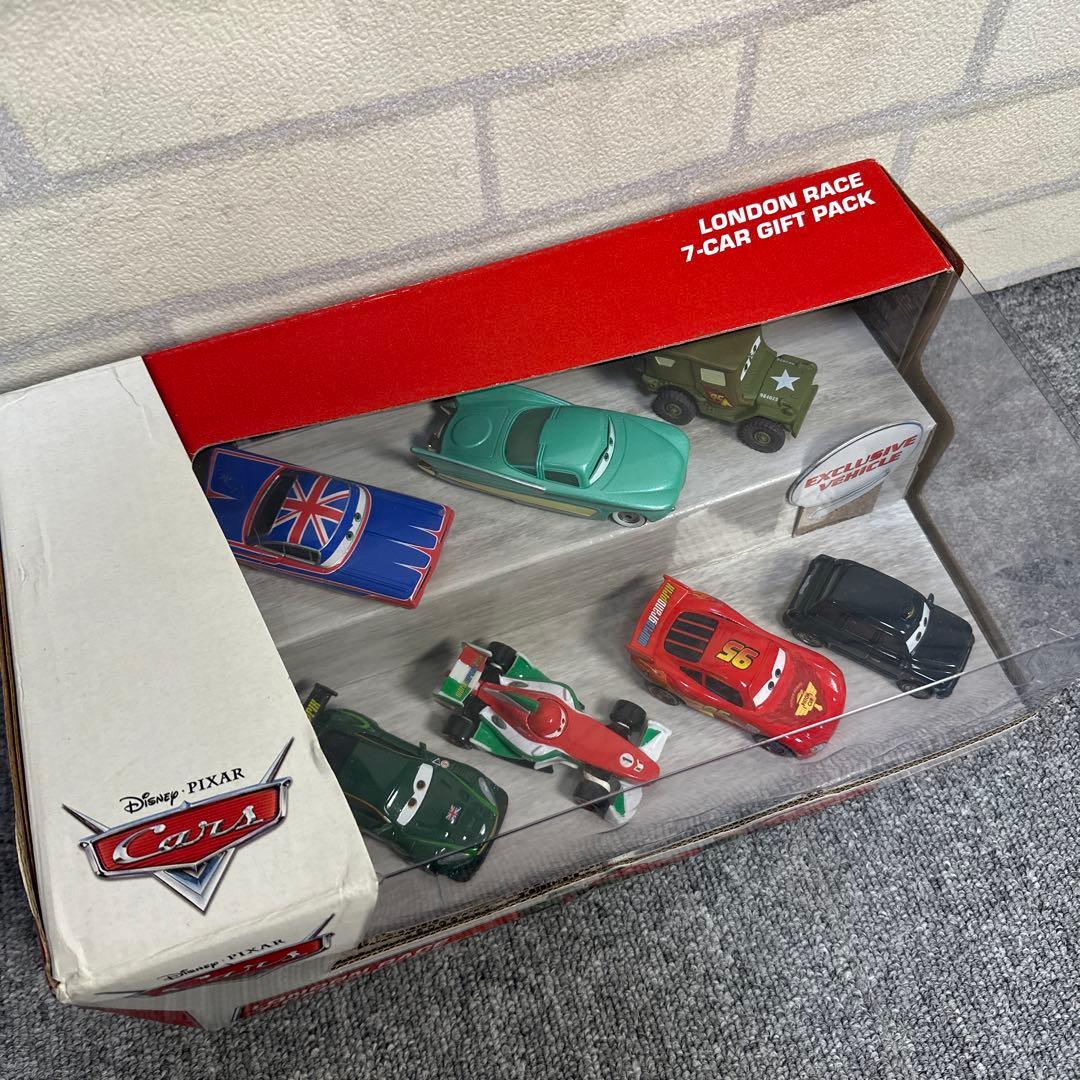 ★新品★カーズ マテル ロンドンレース 7-car ギフトパック