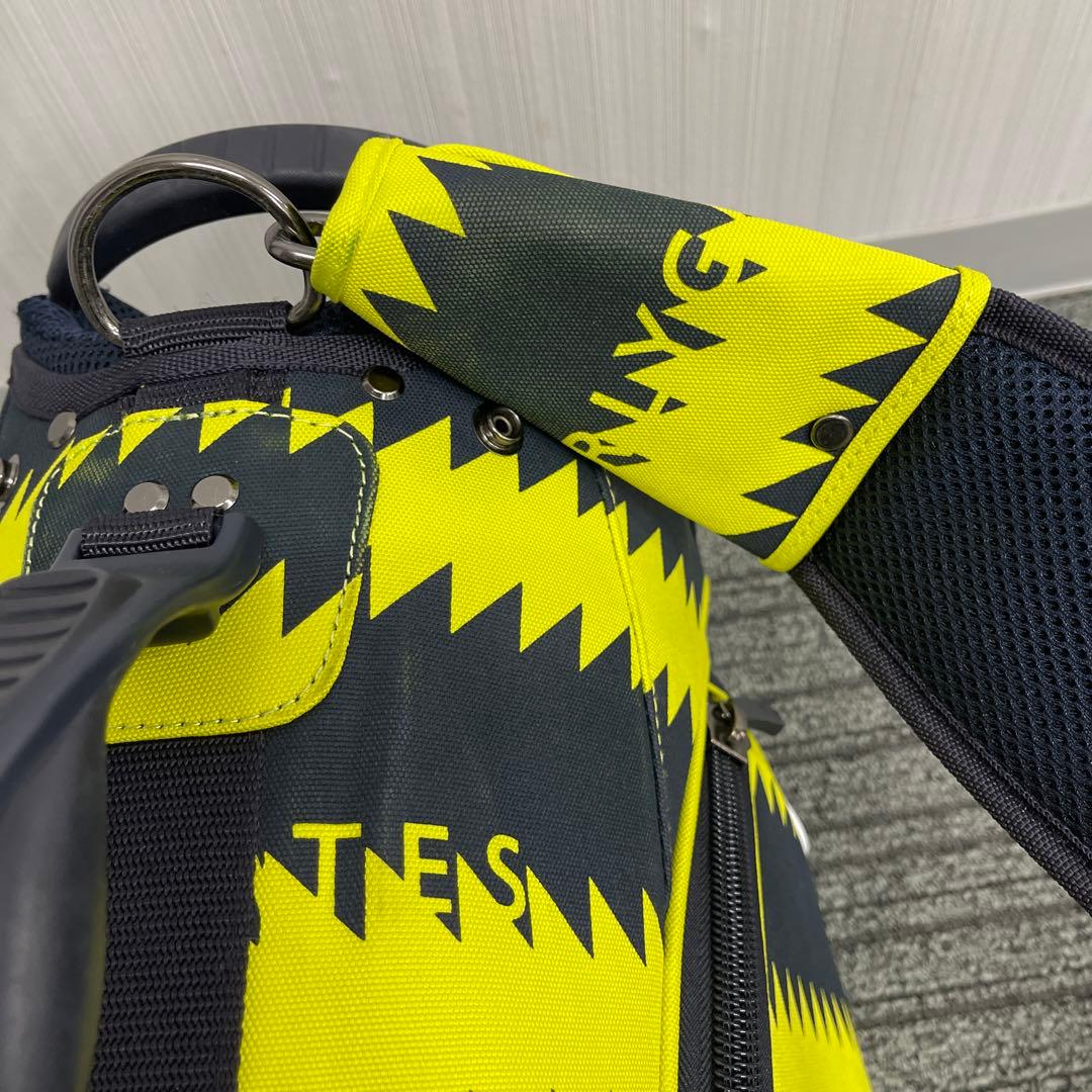 パーリーゲイツ Electric Shock！ギザギザボーダー　キャディバッグ