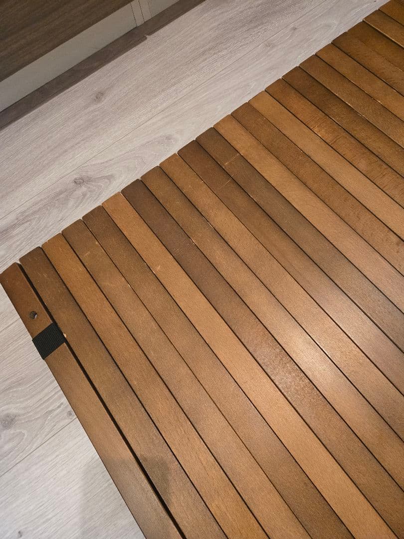 Hilanders 木製　ロールトップテーブル 120×60cm