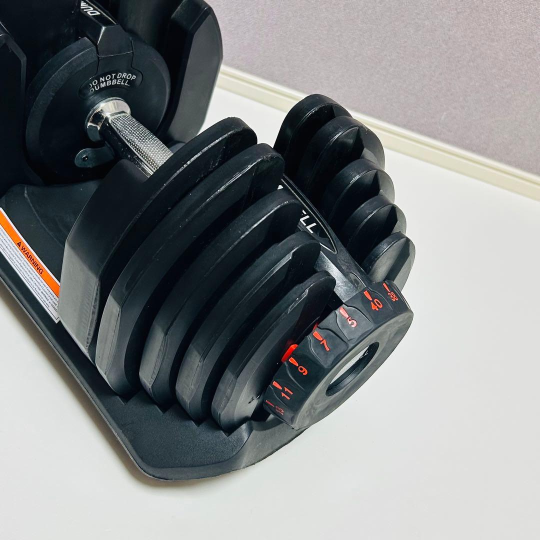 ①可変式ダンベル 最大約40kg 片側1個 【説明文必読、お願い致します】