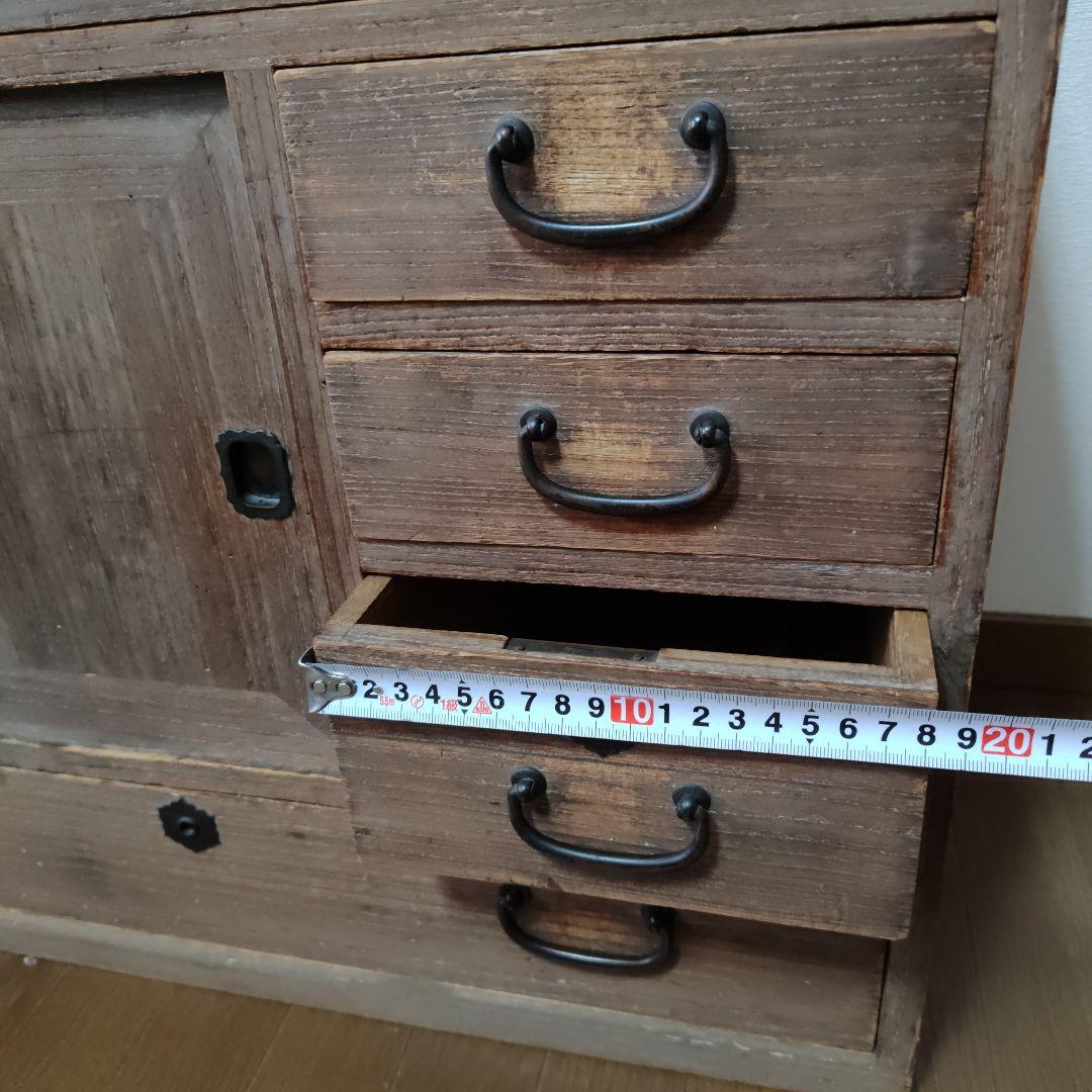 古家具 古道具 小さな和箪笥 古箪笥 引き出し 家具 アンティーク　昭和レトロ