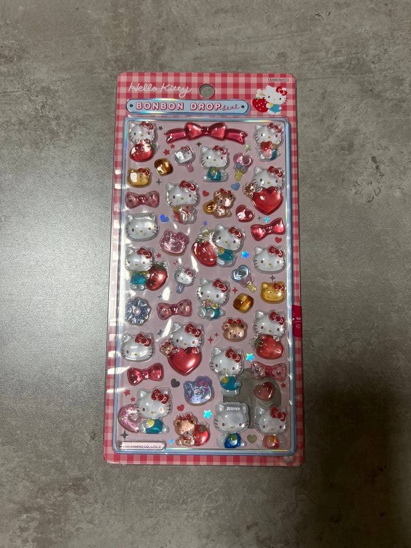 ボンボンドロップシール　サンリオ　 4枚セット