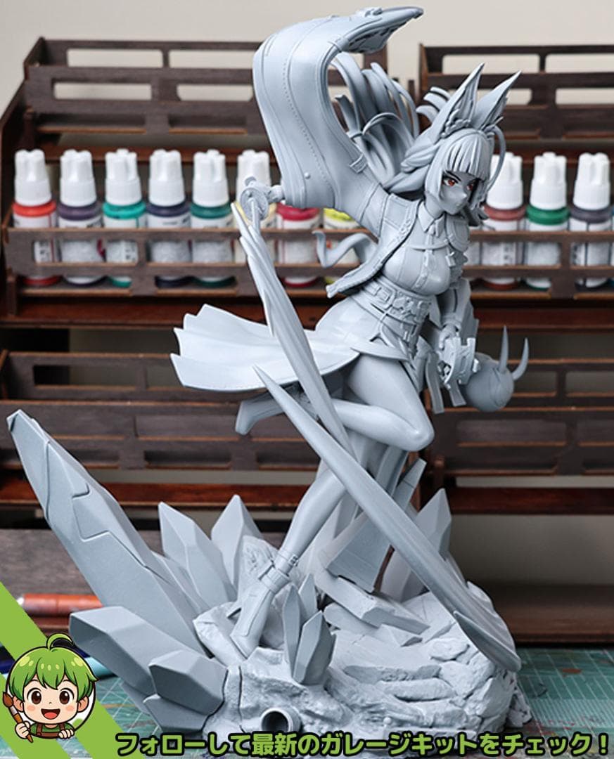 1/7 星見雅 ゼンレスゾーンゼロ フィギュア ガレージキット 未塗装未組立