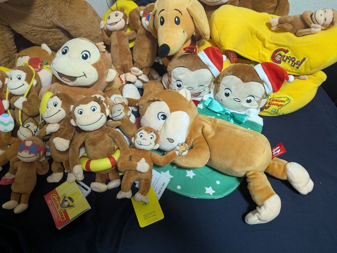 おさるのジョージ　ぬいぐるみ　まとめ売り32点