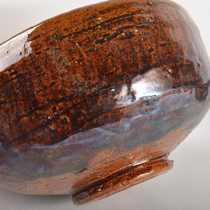 茶道具　大樋焼　大樋長阿弥造　飴釉茶碗　共箱　2点まとめて　V　6447