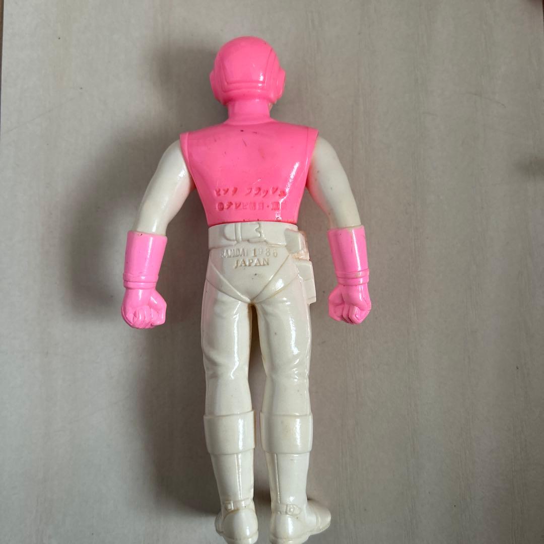 昭和レトロ　超貴重　超新星フラッシュマン　ソフビ5体セット