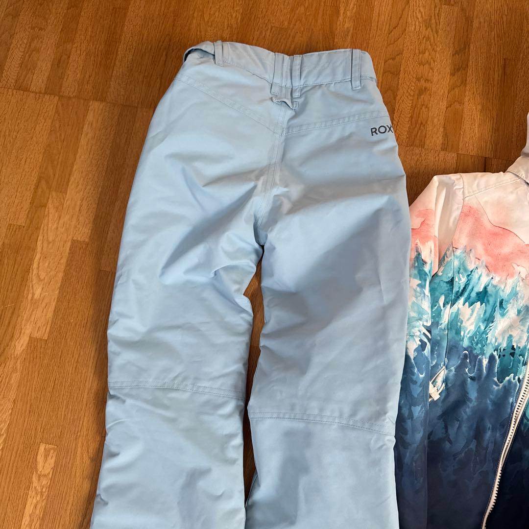 130 スキーウェア　上下セット　スノーウェア　ロキシー　ROXY キッズ