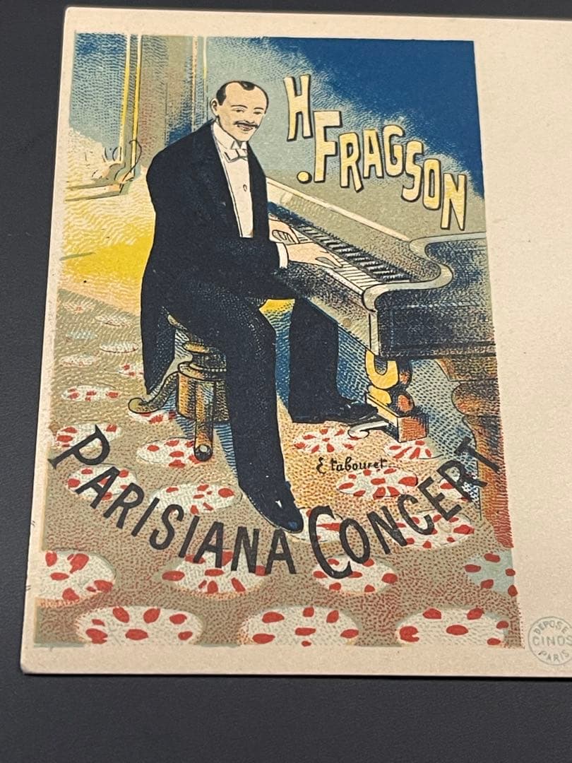 アンティークポストカード はがき 絵葉書 by EMILE TABOURET