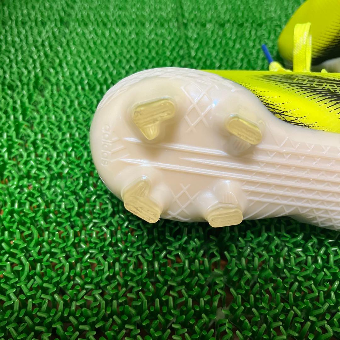 アディダス サッカースパイク エックス ゴースト.1 FG(イエロー×ブラック)