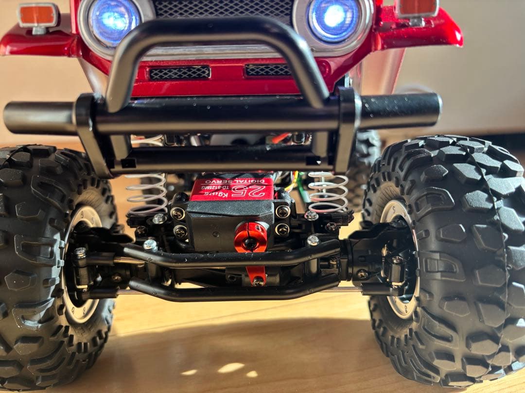 ま*き様 【新品！4WS！防水！】タミヤ CR-01 トヨタ ランクル40 フル