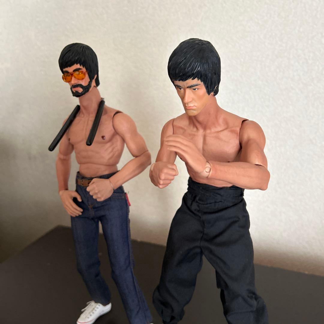 ブルース・リー アクションフィギュア 2体セット　カスタム品　一点物