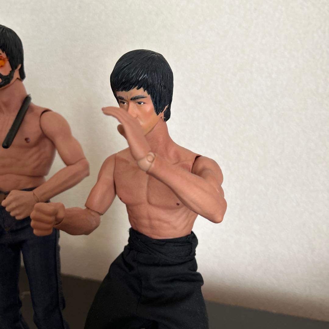 ブルース・リー アクションフィギュア 2体セット　カスタム品　一点物