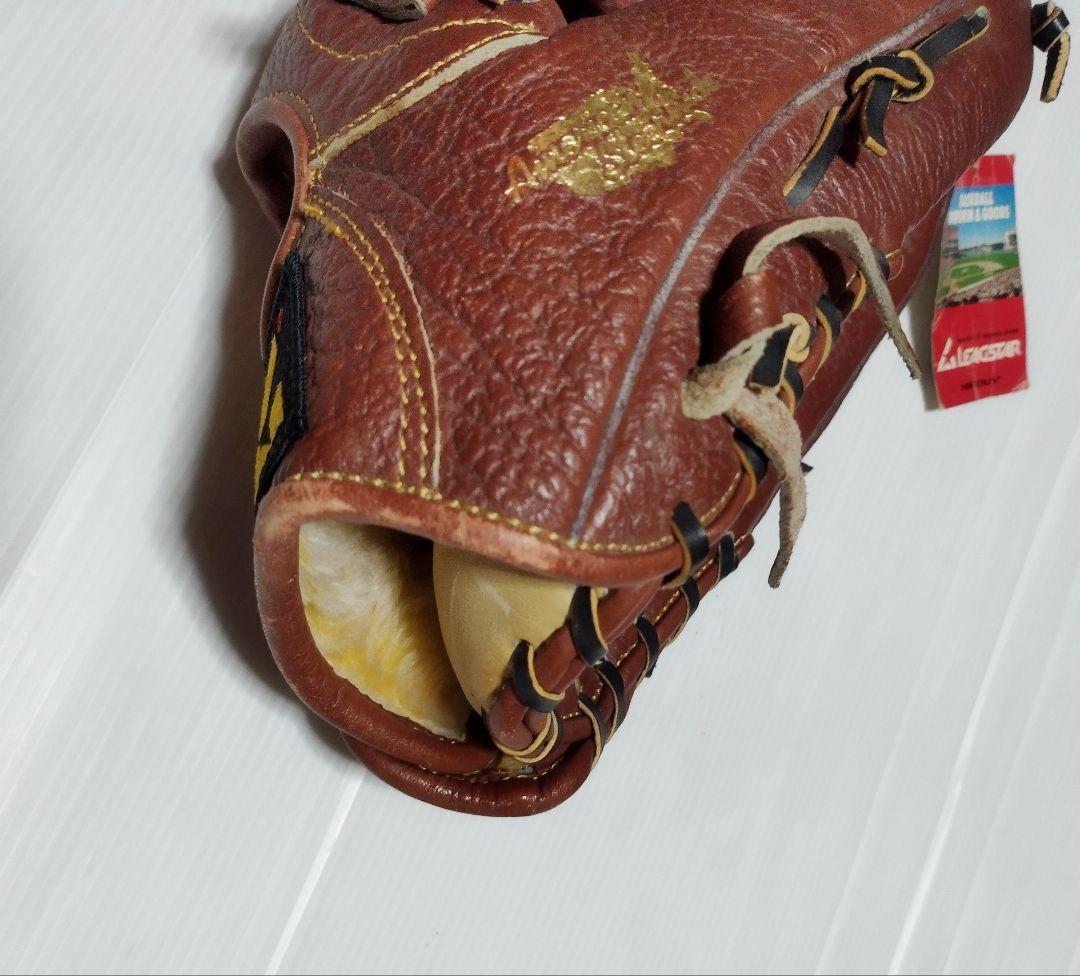 タグ付　リーグスター　大人用軟式野球グローブ　LGS 1234 牛革