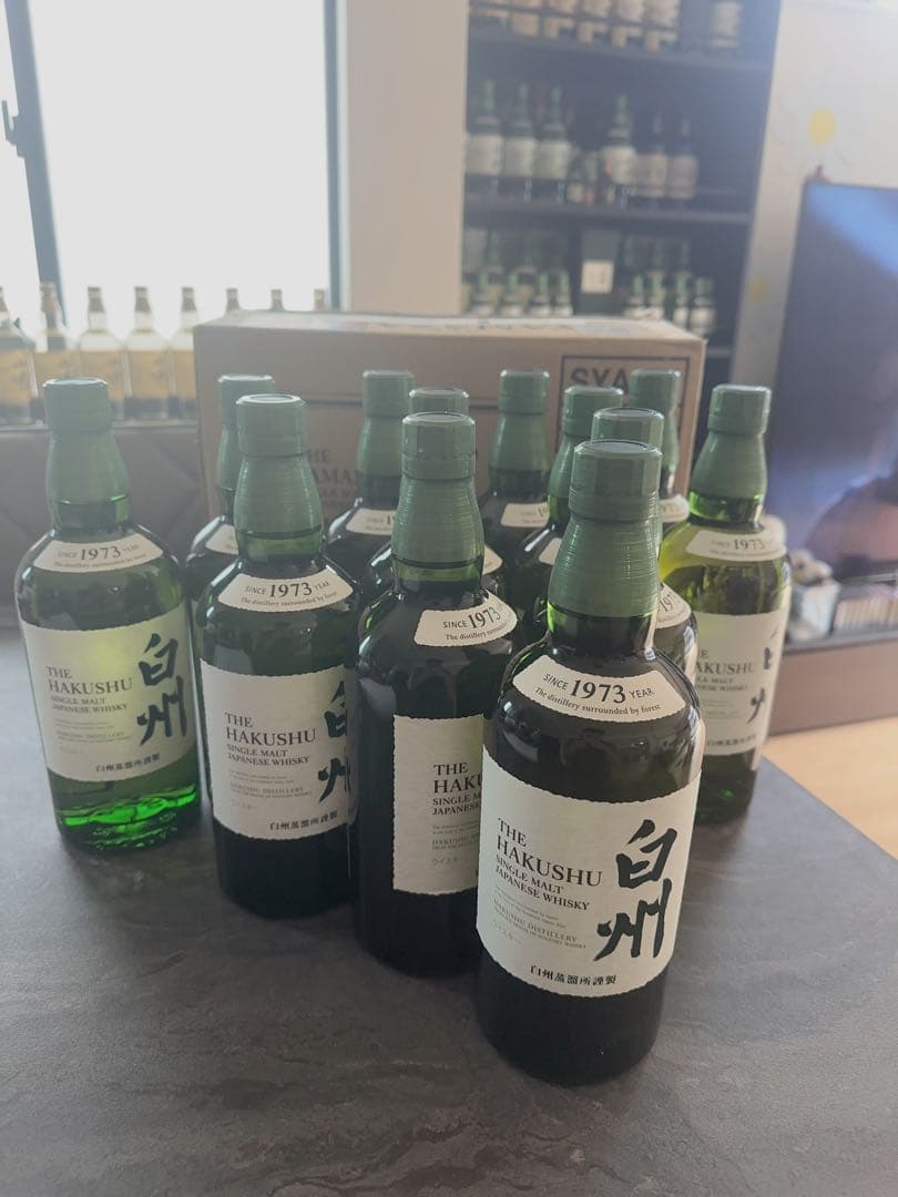 【新品未開封】サントリー　白州　シングルモルトウイスキー　700ml 12本