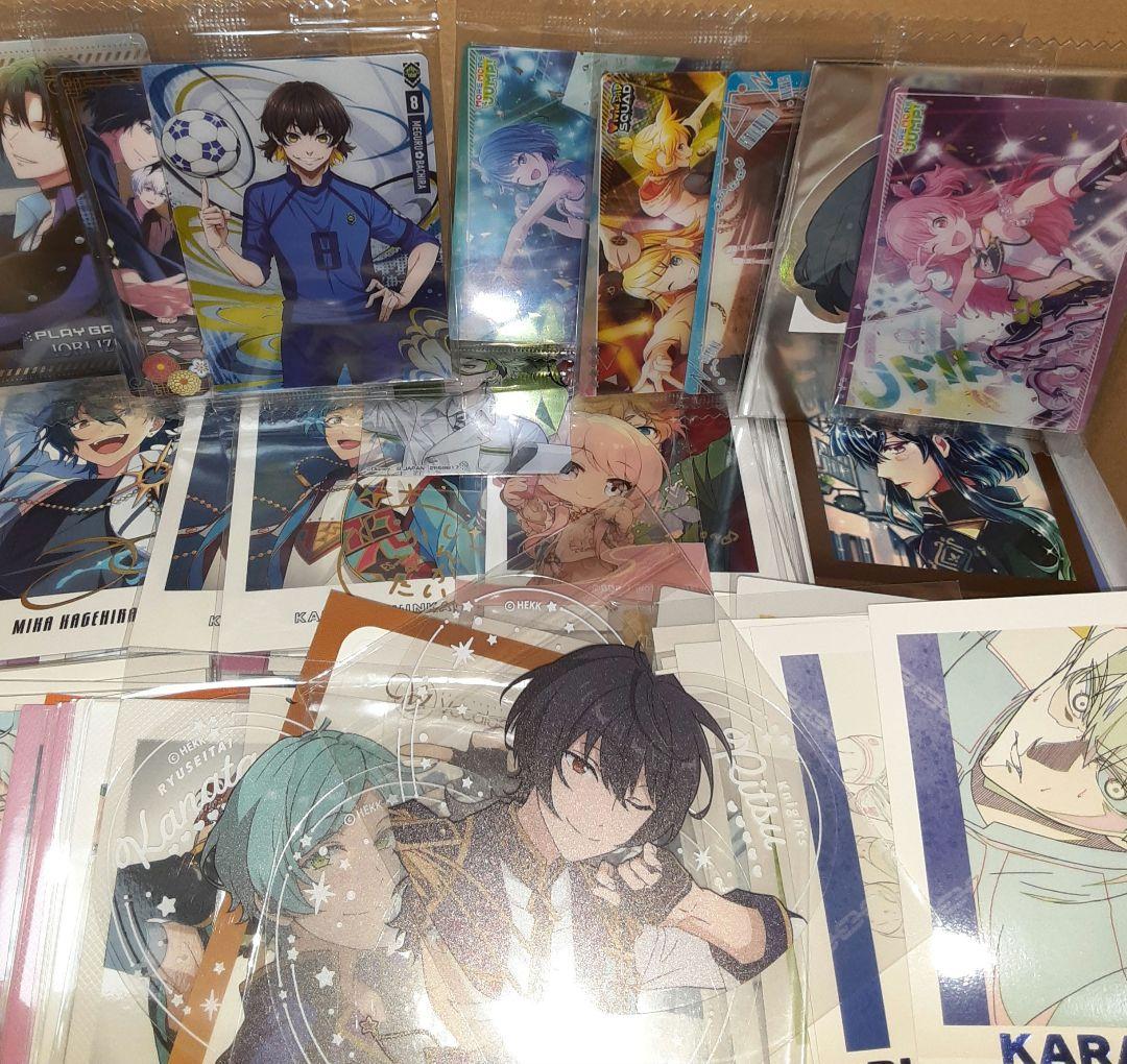 アニメグッズ シール・カード 大量 まとめ売り 1500点