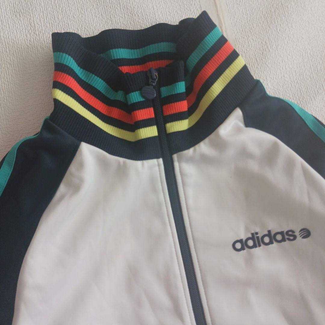 希少✨アディダス あのちゃん着用 同型 セットアップ ジャージ 白紺 L