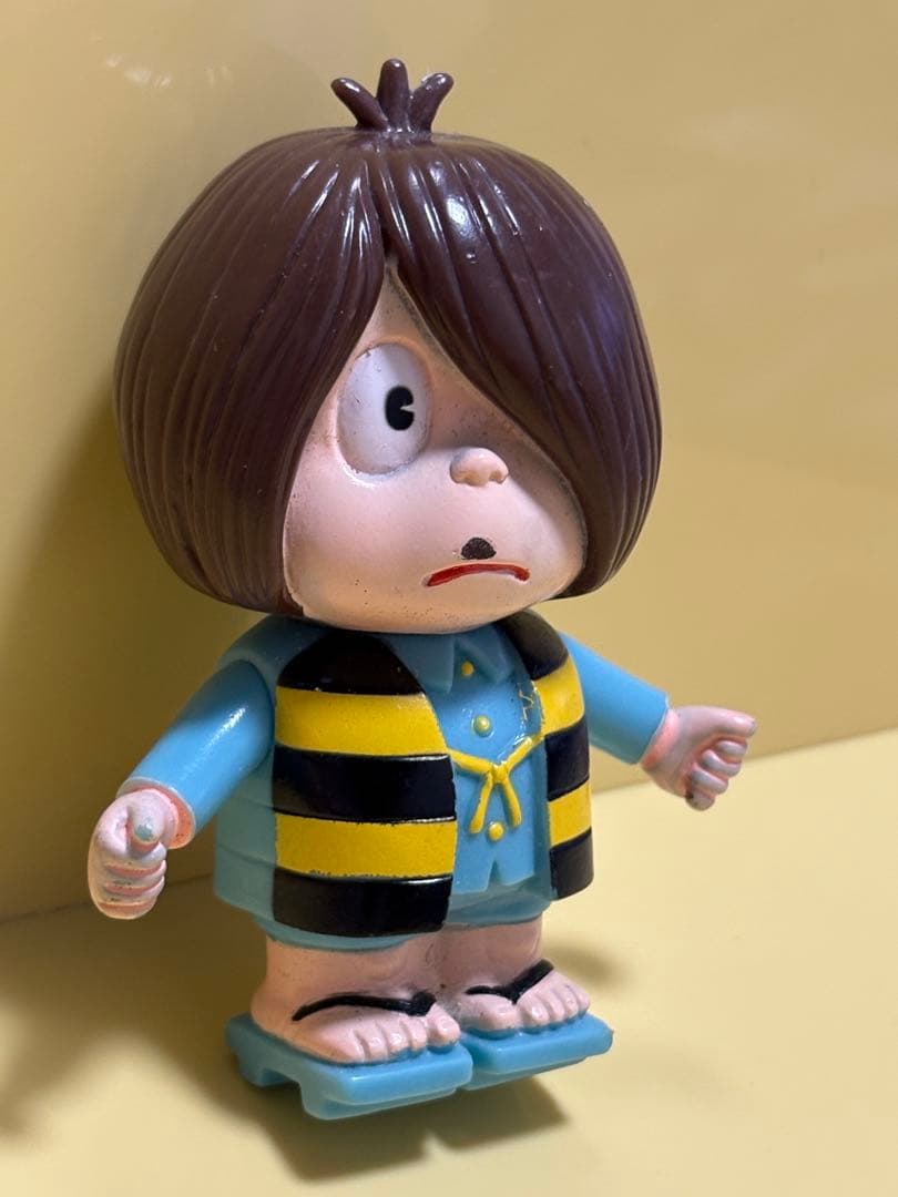 お宝貴重昭和レトロ１９８５年バンダイ日本製　ゲゲゲの鬼太郎 ソフビ人形フィギュア