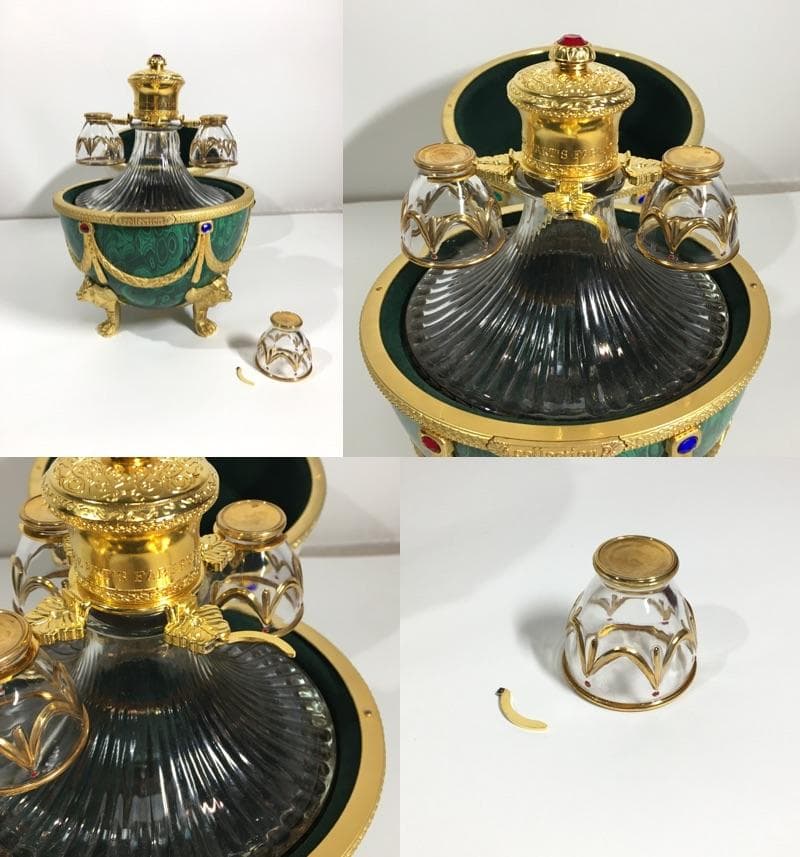 ○空瓶 インペリアルコレクション パール＆エメラルド 24金装飾 24K 金