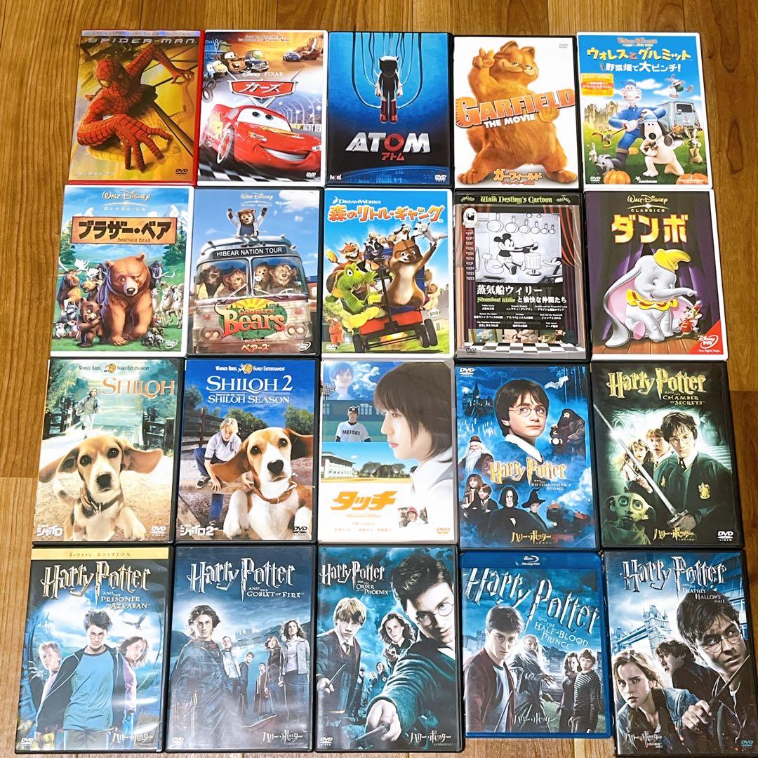中古洋画・邦画・アニメDVD 110枚まとめ売り 大量DVDセット