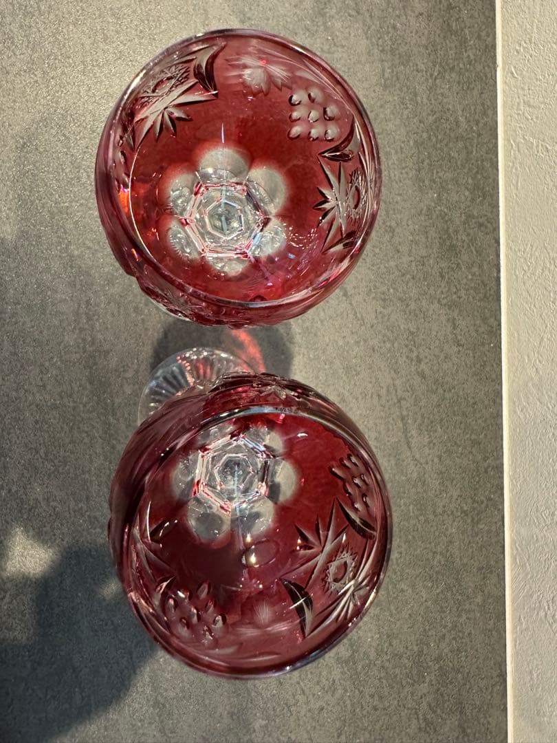 ヴィンテージ　Nachtmann ナハトマン ワイングラス 2脚セット