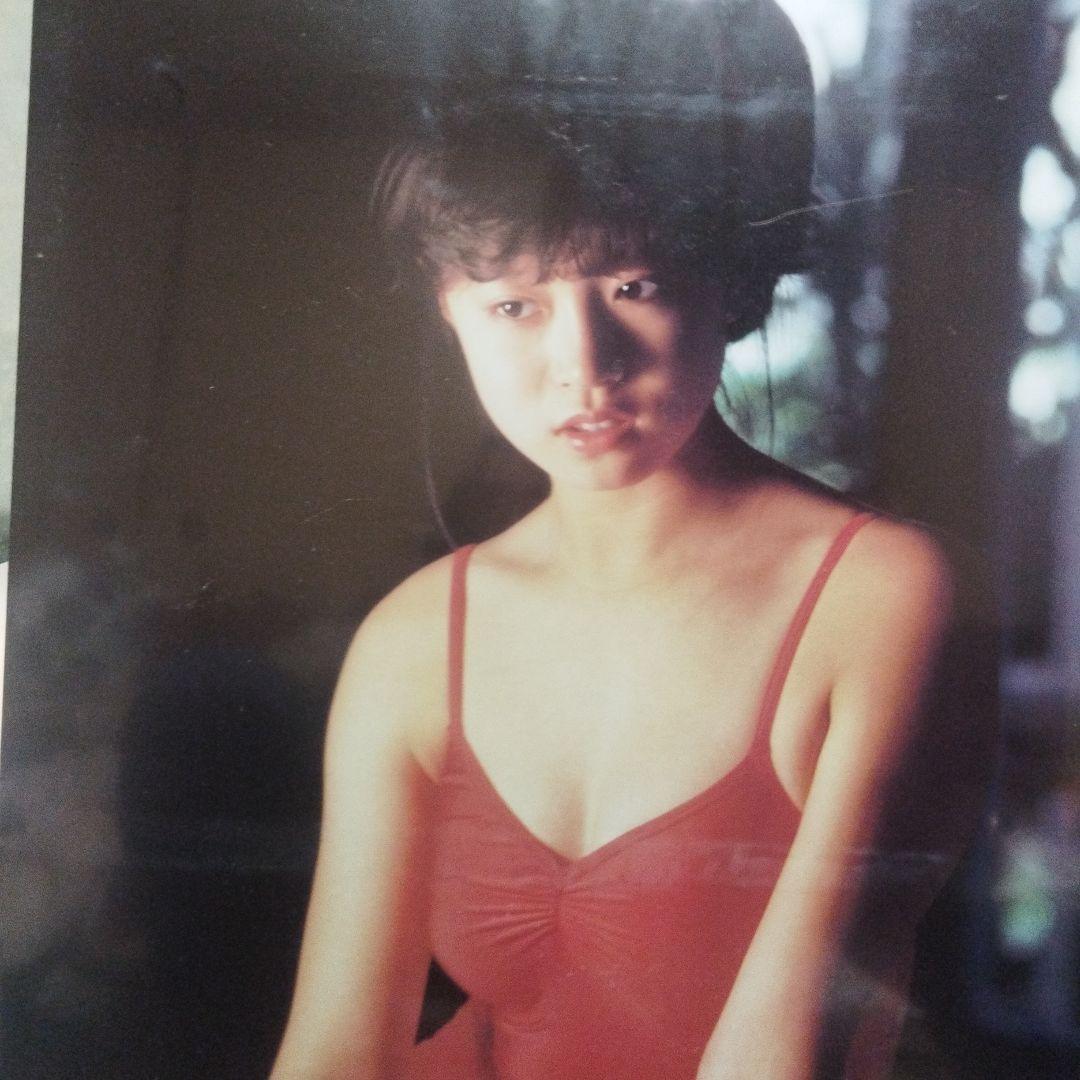 中森明菜　パネルポスター　当時物　高さ83cm 横幅58cm 大き目