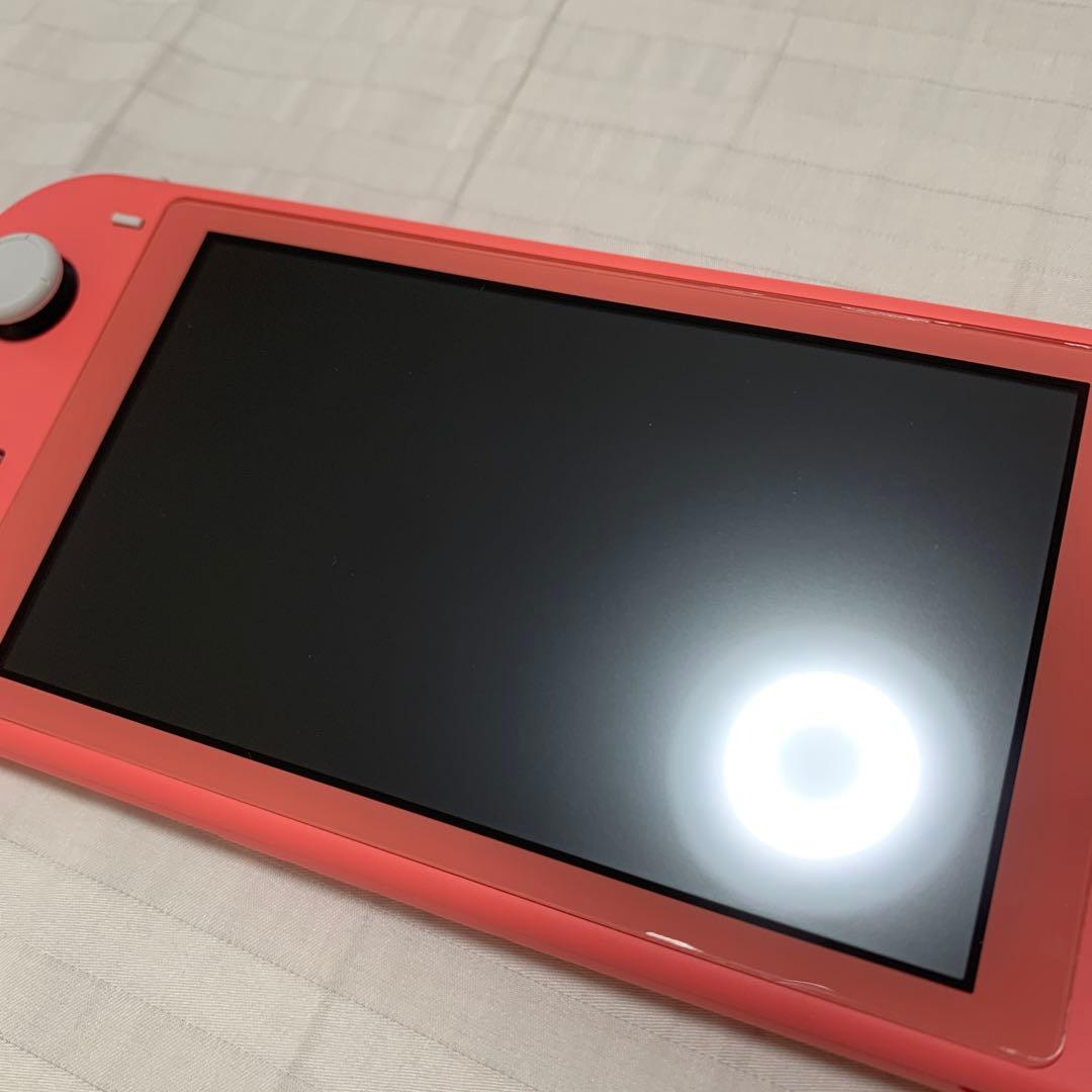 Nintendo Switch light 本体 コーラルピンク 美品