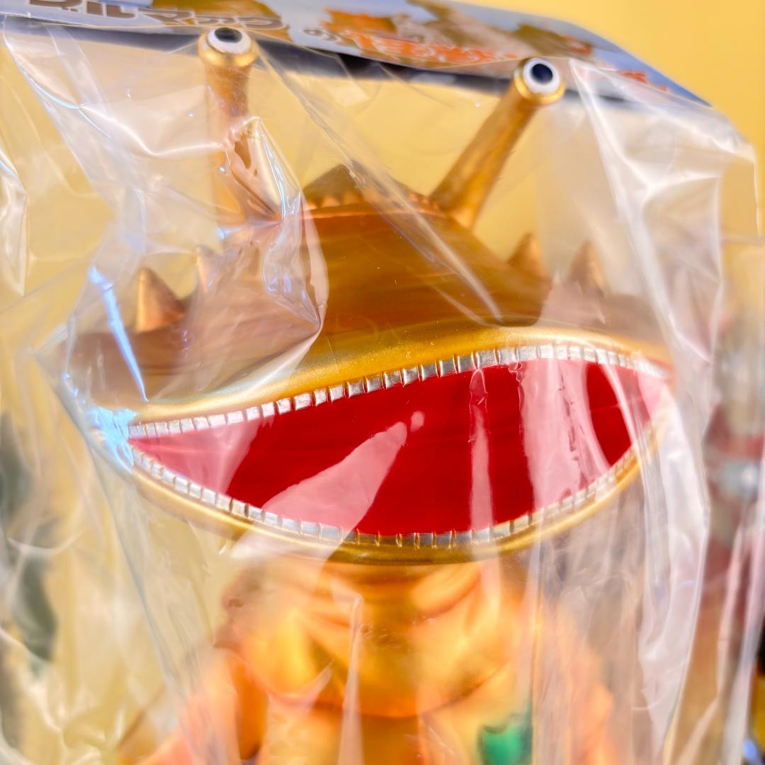 ブルマァク　ジャイアント　ゴールド　カネゴン　高さ35ｃｍ　マルサン・やまなや