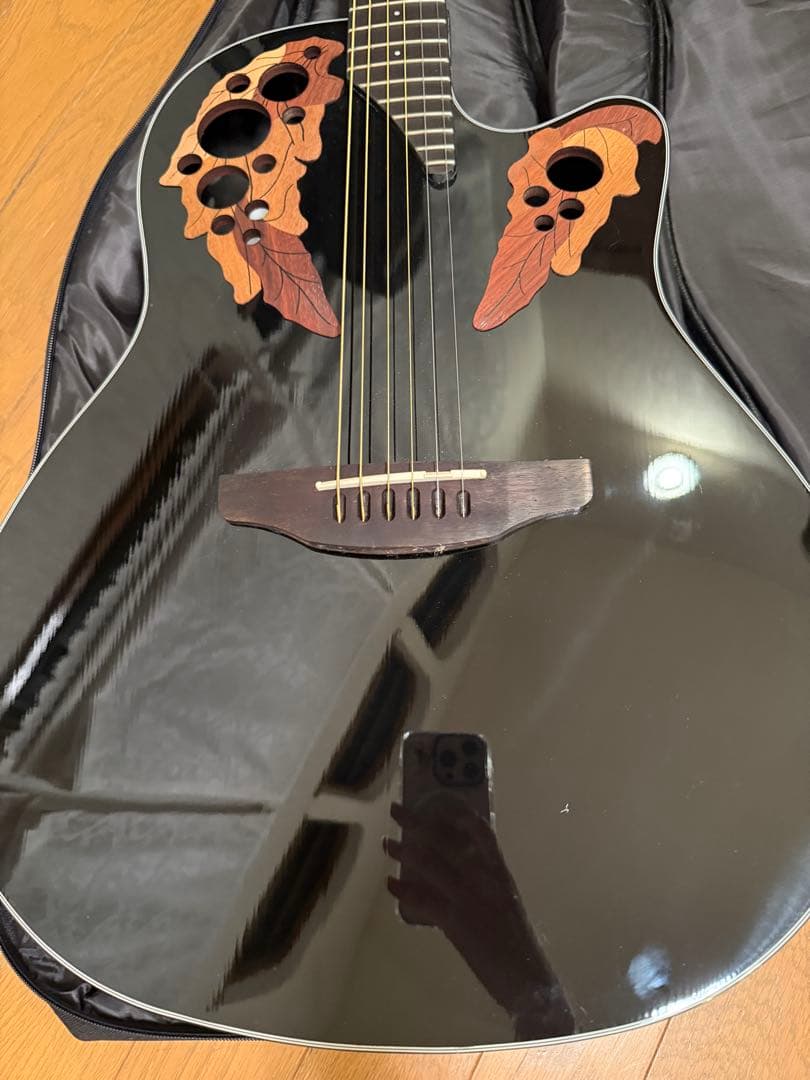 美品 Ovation Celebrity Elite CE44-5G エレアコ