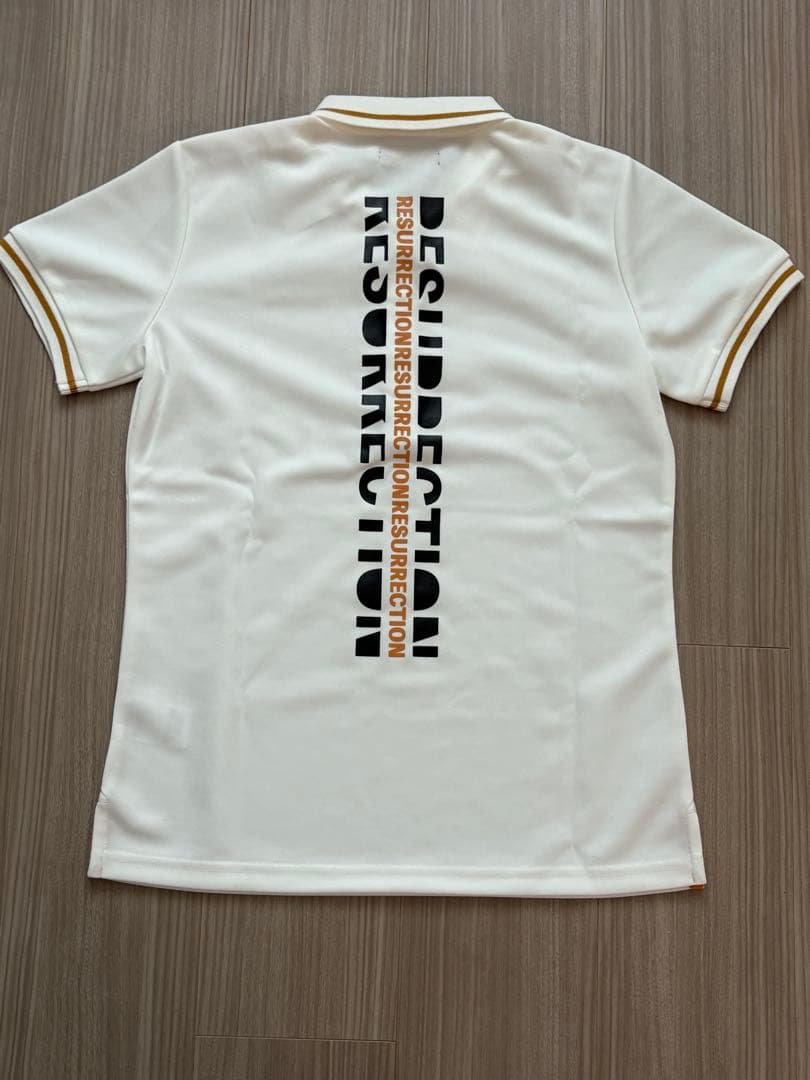 値下げ⭐︎新品⭐︎未使用！ホワイト ポロシャツ RESURRECTION