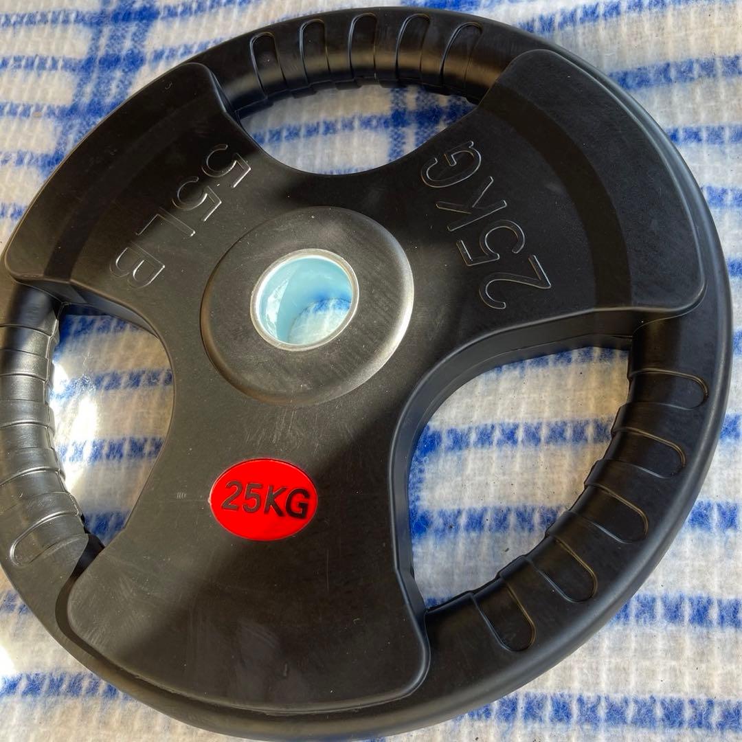 【送料無料】Φ50mm ラバー バーベルプレート オリンピックシャフト