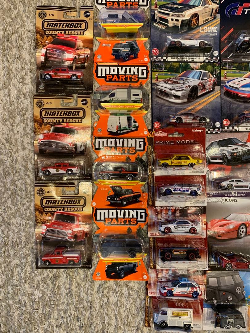 ホットウィール マッチボックス マジョレット 46台　まとめ売り