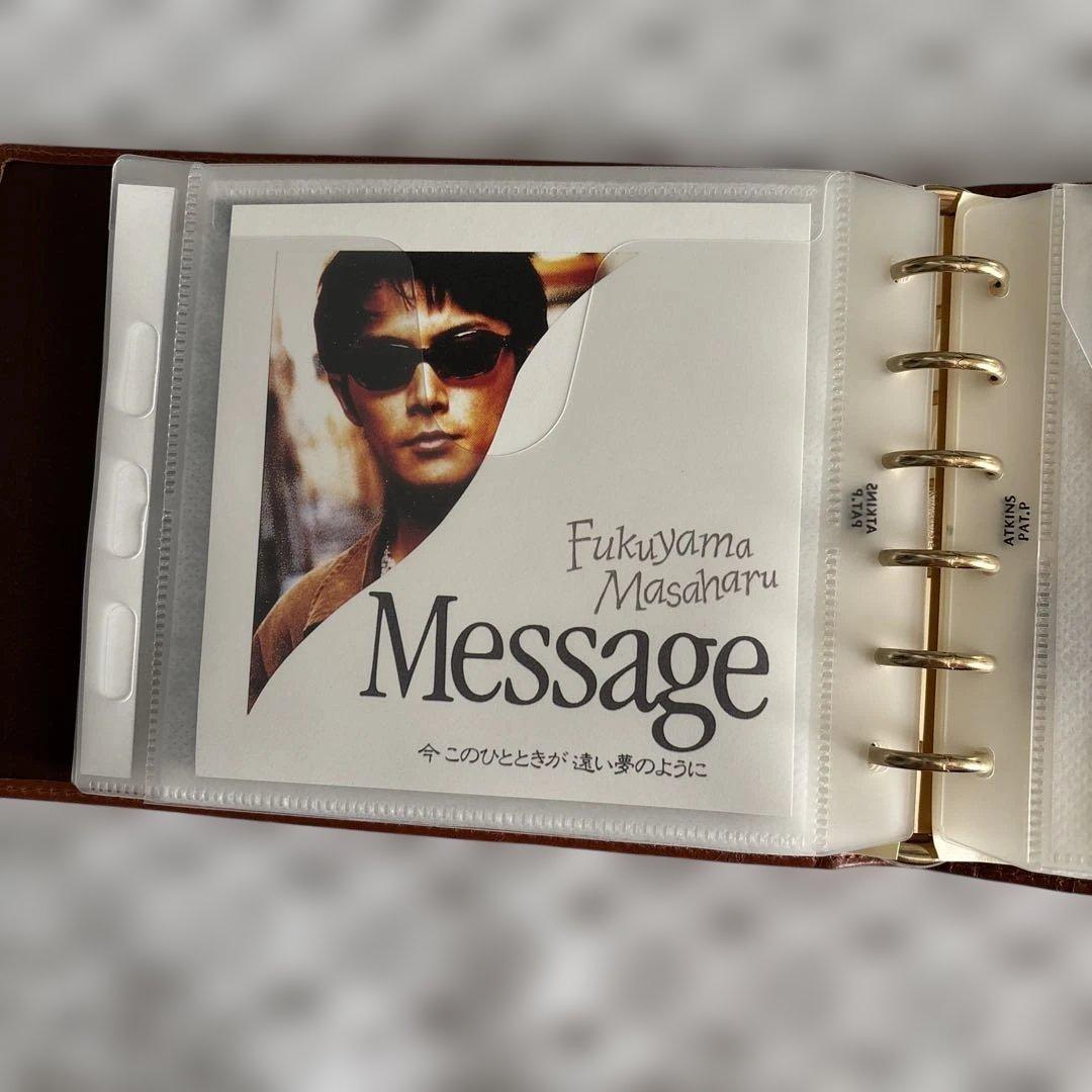 福山雅治M-collection CDバインダー(FC限定品)とCDのセット