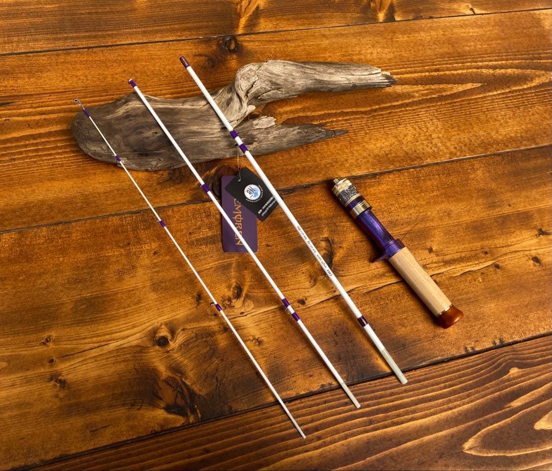超軽量　トラウトロッド　4ft6inch グラスロッド　渓流釣り　パックロッド