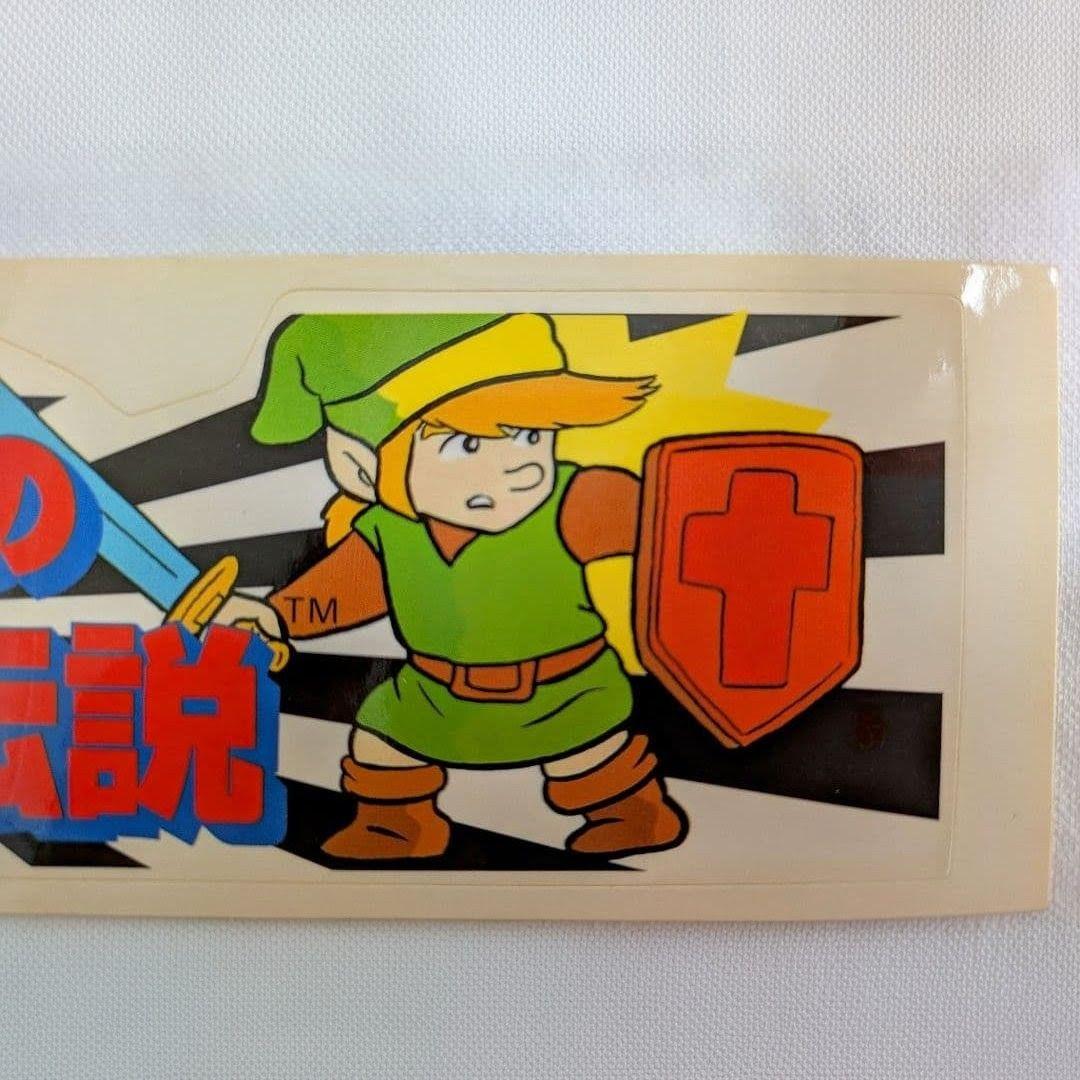 ゼルダの伝説　ロングステッカー　ファミコン　シール　まとめ買い値下げOK　当時物