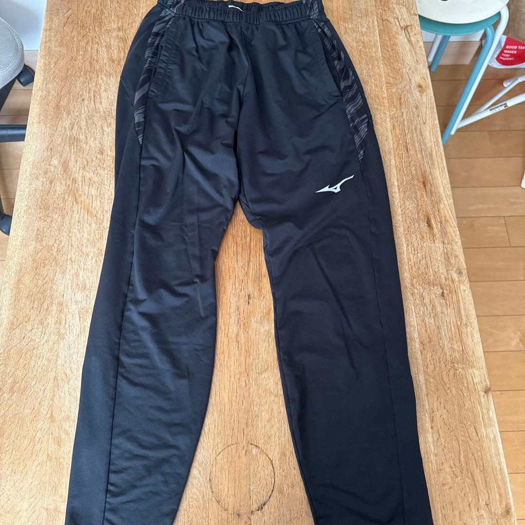 Mizuno ハーフジップジャージ上下セット ブラック